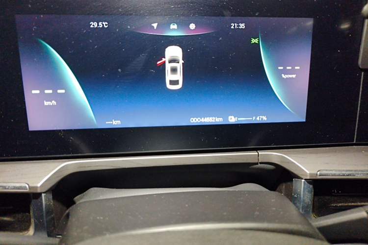 Used Chery Fengyun A8 2024 127 ZHU FENG Version Odometer Close Up
