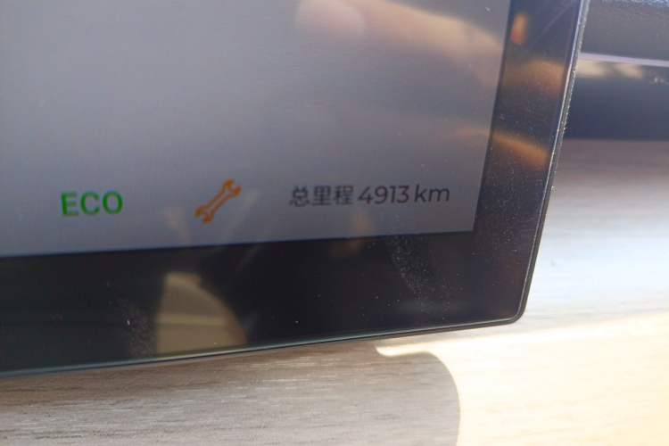 Used Chery Fengyun T8 2025 1.5T 130km Deluxe Version 7 Seats Odometer Close Up