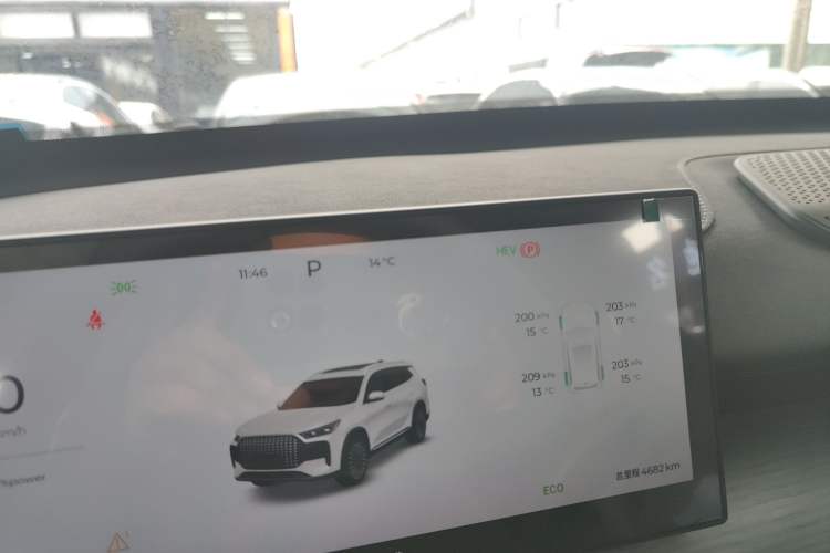 Used Chery Fengyun T8 2025 1.5T 130 km Comfort Edition 5-Seater Instrument Cluster
