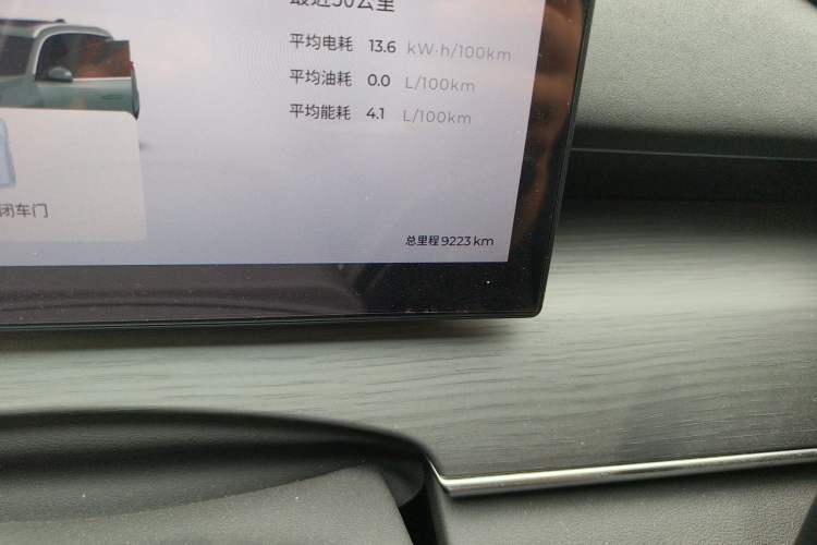 Used Chery Fengyun T8 2025 1.5T 130 km Comfort Edition 5-Seater Odometer Close Up