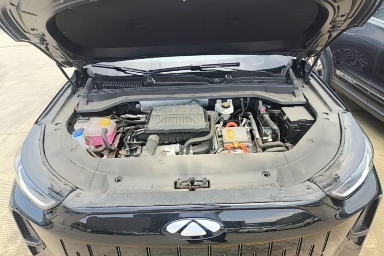Used Chery Fengyun T9 2024 120 Long-Range Comfort Version 5-Seater with Ternary Lithium Battery Engine Bay