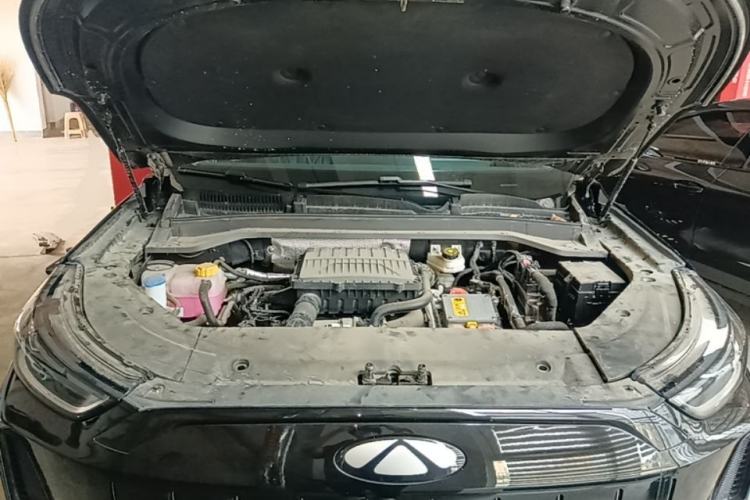 Used Chery Fengyun T9 2024 120 Long-Range Luxury Version 5 Seats Ternary Lithium Engine Bay