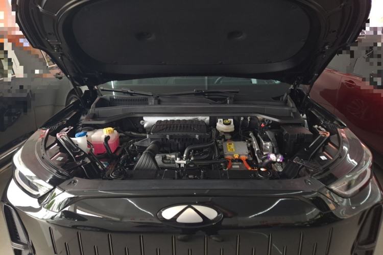Used Chery Fengyun T9 2024 120 Long-Range Standard Version 5 Seats Lithium-NMC Battery Engine Bay
