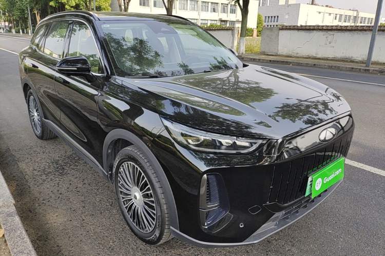 Used Chery Fengyun T9 2024 120 Long-Range Luxury Version 5 Seats Ternary Lithium Front Right 45 Deg