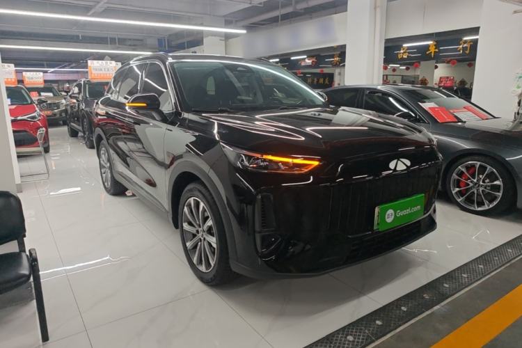 Used Chery Fengyun T9 2024 120 Long-Range Comfort Version 5 Seats Lithium Iron Phosphate Front Right 45 Deg