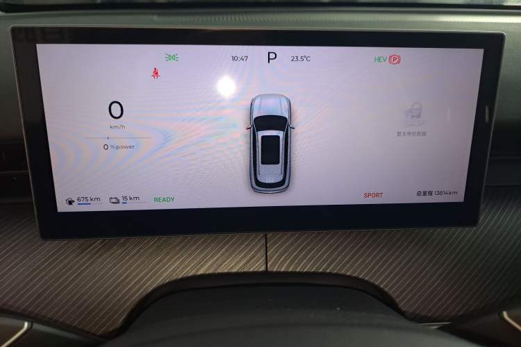 Used Chery Fengyun T9 2024 120 Long-Range Standard Version 5 Seats Lithium-NMC Battery Instrument Cluster