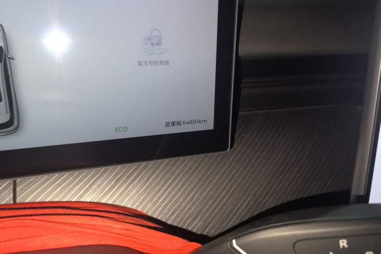 Used Chery Fengyun T9 2024 120 Long-Range Comfort Version 5-Seater with Ternary Lithium Battery Odometer Close Up