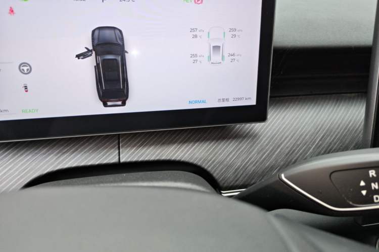 Used Chery Fengyun T9 2024 120 Long-Range Comfort Version 5 Seats Lithium Iron Phosphate Odometer Close Up
