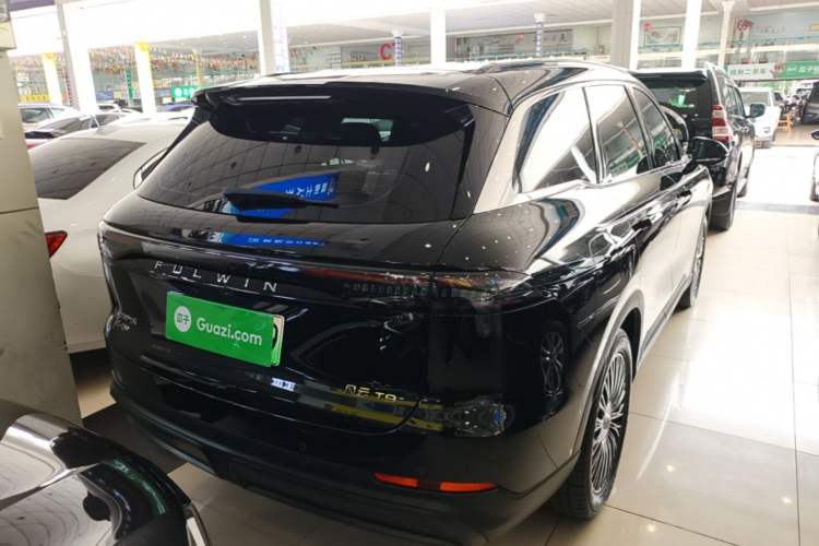Used Chery Fengyun T9 2024 120 Long-Range Flagship Version 7 Seats Lithium Iron Phosphate Rear Right 45 Deg