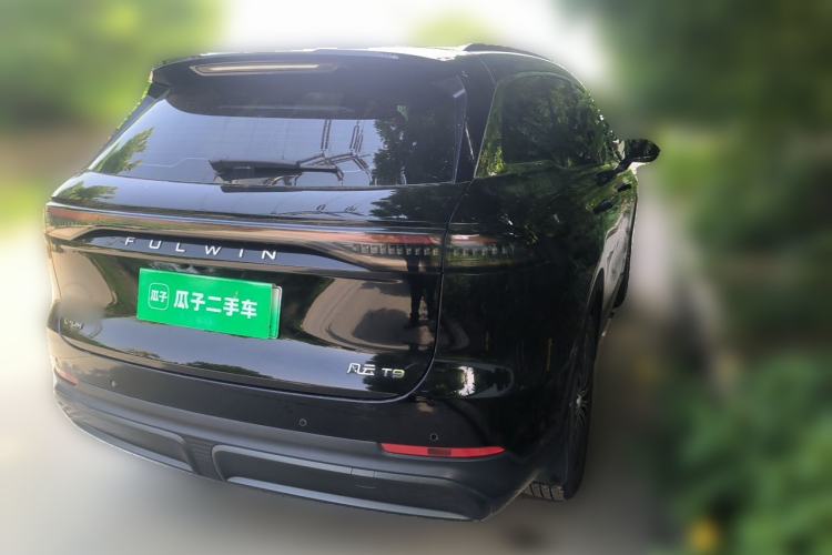 Used Chery Fengyun T9 2024 120 Long-Range Flagship Version 7 Seats Ternary Lithium Rear Right 45 Deg