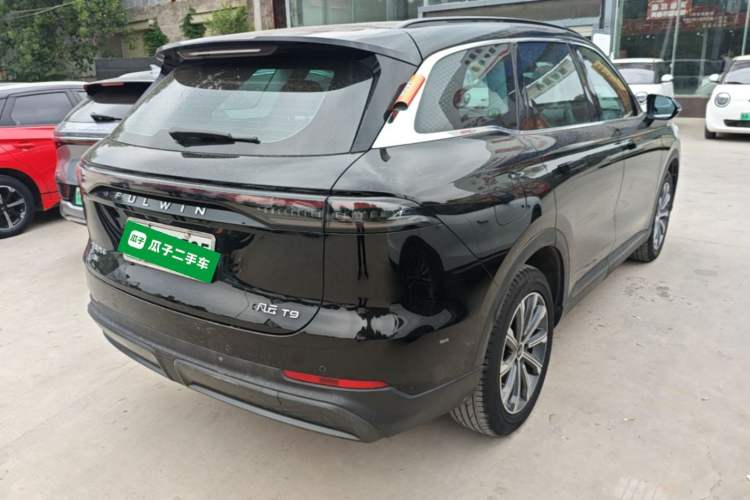 Used Chery Fengyun T9 2024 120 Long-Range Comfort Version 7-Seater Lithium-Ion Battery Rear Right 45 Deg