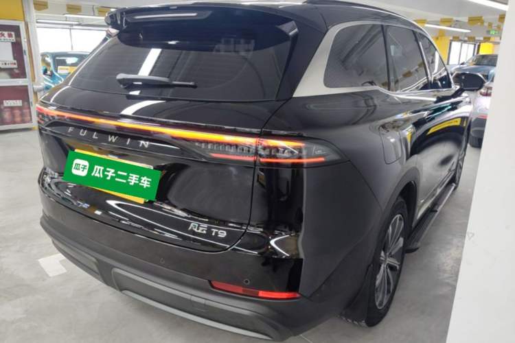 Used Chery Fengyun T9 2024 120 Long-Range Comfort Version 5 Seats Lithium Iron Phosphate Rear Right 45 Deg