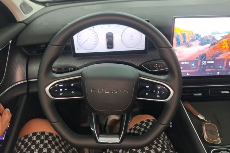 Used Chery Fengyun T9 2024 120 Long-Range Comfort Version 5 Seats Lithium Iron Phosphate Steering Wheel