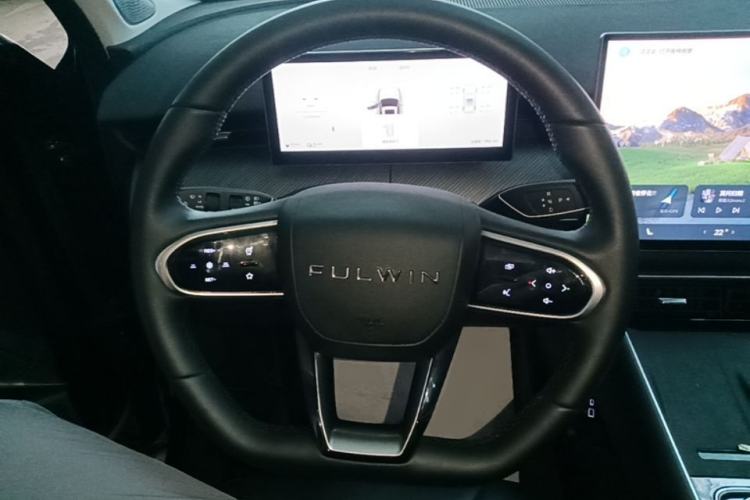Used Chery Fengyun T9 2024 120 Long-Range Comfort Version 5 Seats Lithium Iron Phosphate Steering Wheel