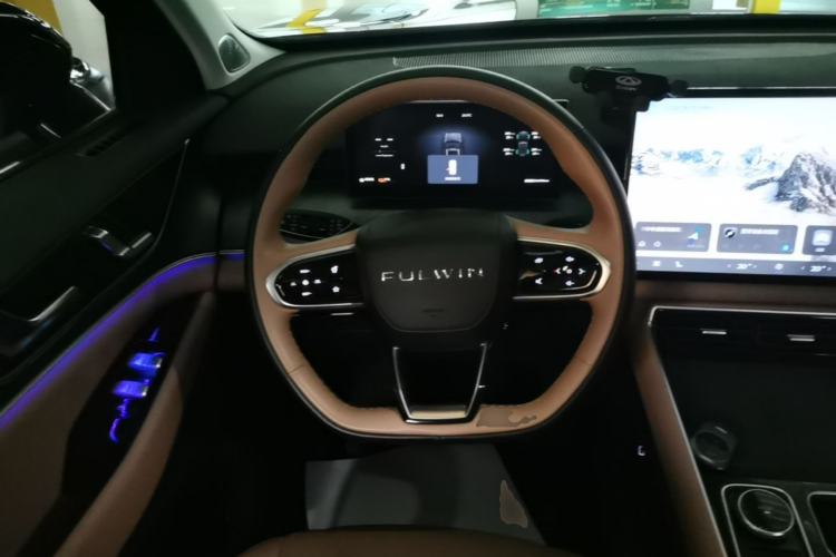 Used Chery Fengyun T9 2024 210 Ultra-Long Range Luxury Version 5 Seats Manganese Iron Phosphate Lithium Steering Wheel