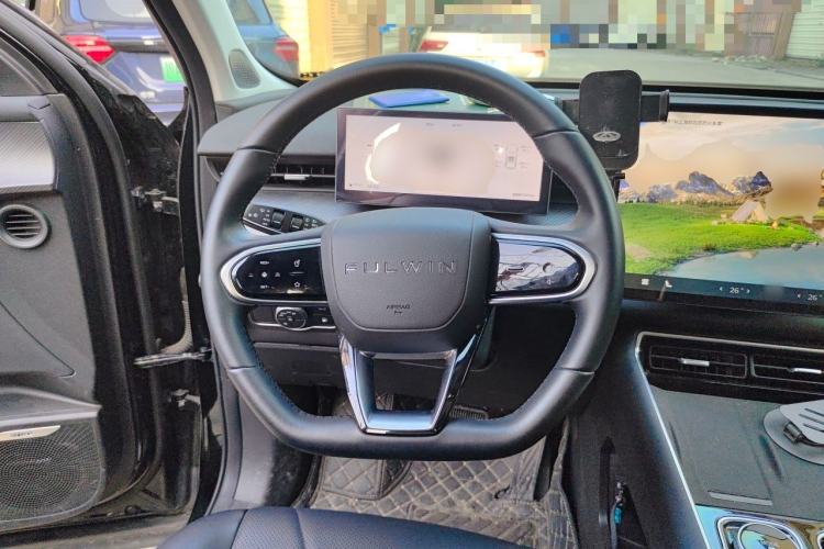 Used Chery Fengyun T9 2024 120 Long-Range Comfort Version 5 Seats Lithium Iron Phosphate Steering Wheel