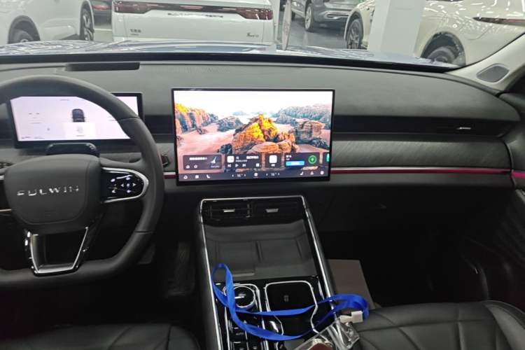 Used Chery Fengyun T9 2024 120 Long-Range Flagship Version 7 Seats Ternary Lithium Audio And AC Panel