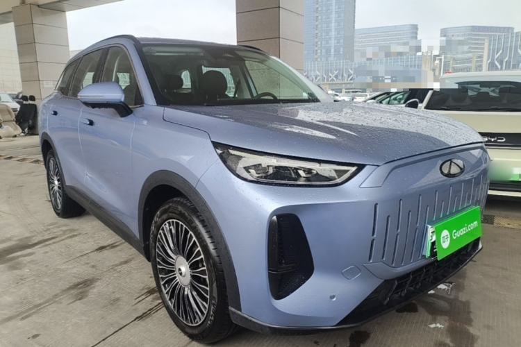 Used Chery Fengyun T9 2024 120 Long-Range Flagship Version 7 Seats Ternary Lithium Front Right 45 Deg