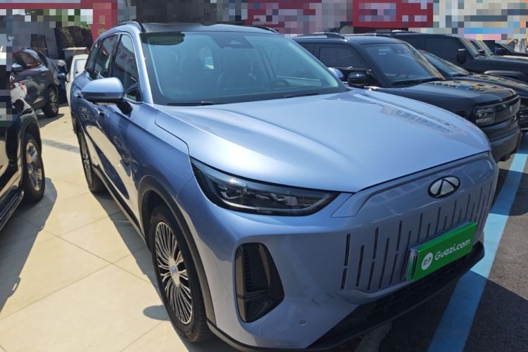 Used Chery Fengyun T9 2024 120 Long-Range Flagship Version 7 Seats Ternary Lithium Front Right 45 Deg