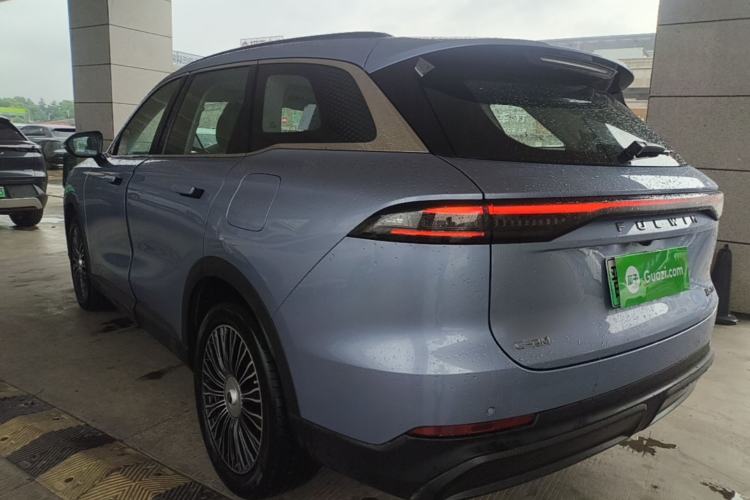Used Chery Fengyun T9 2024 120 Long-Range Flagship Version 7 Seats Ternary Lithium Rear Left 45 Deg