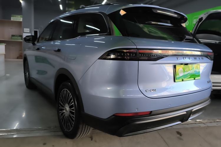 Used Chery Fengyun T9 2024 120 Long-Range Flagship Version 7 Seats Ternary Lithium Rear Left 45 Deg