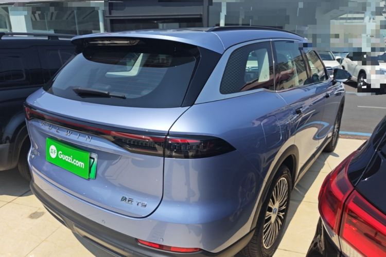 Used Chery Fengyun T9 2024 120 Long-Range Flagship Version 7 Seats Ternary Lithium Rear Right 45 Deg