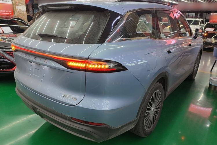 Used Chery Fengyun T9 2024 120 Long-Range Flagship Version 7 Seats Ternary Lithium Rear Right 45 Deg