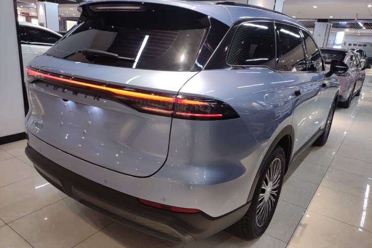 Used Chery Fengyun T9 2024 120 Long-Range Flagship Version 7 Seats Ternary Lithium Rear Right 45 Deg