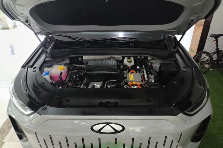 Used Chery Fengyun T9 2024 120 Long-Range Comfort Version 5-Seater with Ternary Lithium Battery Engine Bay