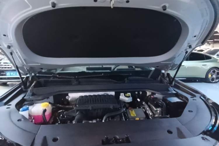 Used Chery Fengyun T9 2024 120 Long-Range Flagship Version 7 Seats Ternary Lithium Engine Bay