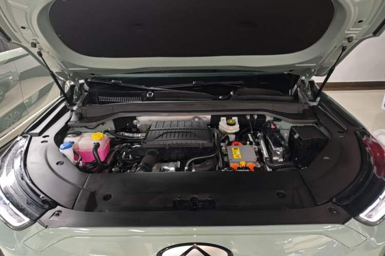 Used Chery Fengyun T9 2024 120 Long-Range Comfort Version 5-Seater with Ternary Lithium Battery Engine Bay