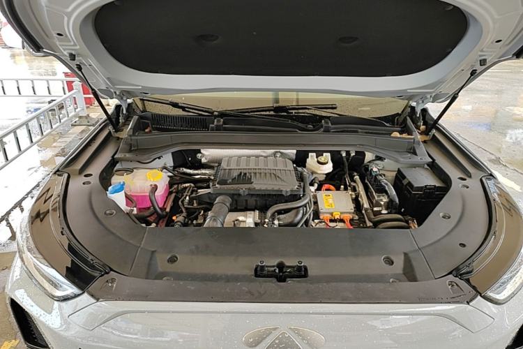 Used Chery Fengyun T9 2024 120 Long-Range Comfort Version 5 Seats Lithium Iron Phosphate Engine Bay