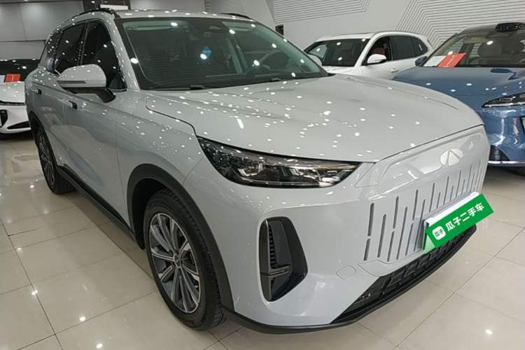 Used Chery Fengyun T9 2024 120 Long-Range Comfort Version 5 Seats Lithium Iron Phosphate Front Right 45 Deg