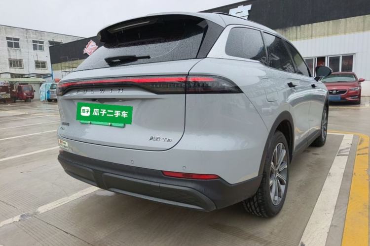 Used Chery Fengyun T9 2024 120 Long-Range Comfort Version 7 Seats Lithium Iron Phosphate Rear Right 45 Deg