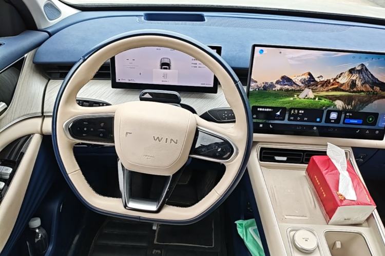 Used Chery Fengyun T9 2024 120 Long-Range Flagship Version 7 Seats Ternary Lithium Steering Wheel