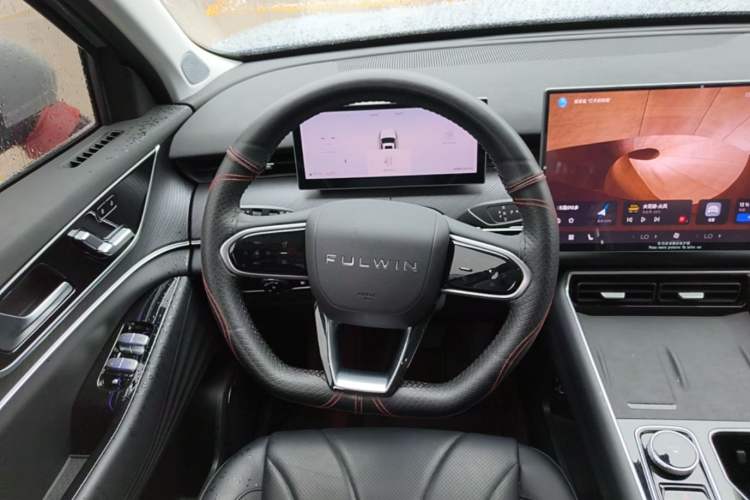 Used Chery Fengyun T9 2024 120 Long-Range Comfort Version 7 Seats Lithium Iron Phosphate Steering Wheel