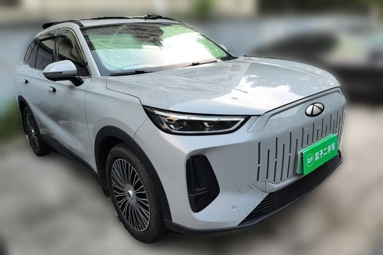 Used Chery Fengyun T9 2024 120 Long-Range Flagship Version 7 Seats Ternary Lithium Front Right 45 Deg