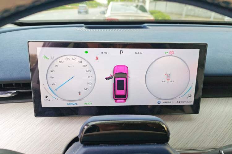 Used Chery Fengyun T9 2024 120 Long-Range Flagship Version 7 Seats Lithium Iron Phosphate Instrument Cluster