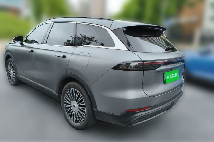 Used Chery Fengyun T9 2024 120 Long-Range Flagship Version 7 Seats Lithium Iron Phosphate Rear Left 45 Deg