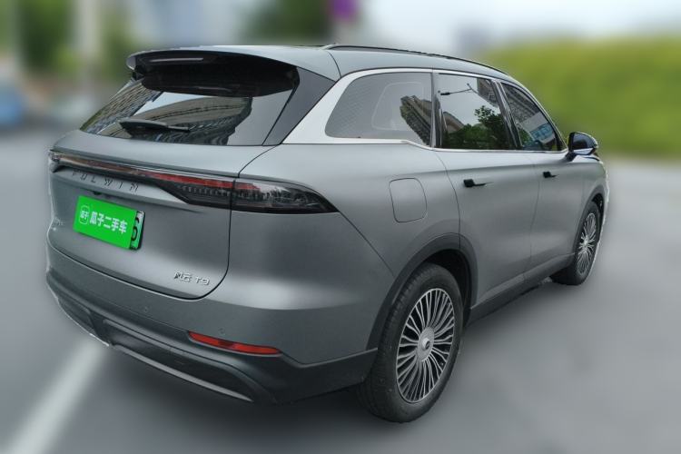 Used Chery Fengyun T9 2024 120 Long-Range Flagship Version 7 Seats Lithium Iron Phosphate Rear Right 45 Deg
