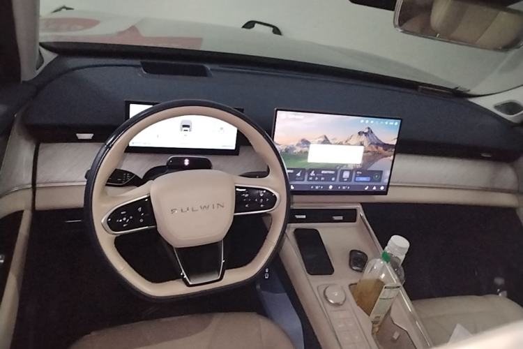 Used Chery Fengyun T9 2024 120 Long-Range Flagship Version 7 Seats Lithium Iron Phosphate Steering Wheel