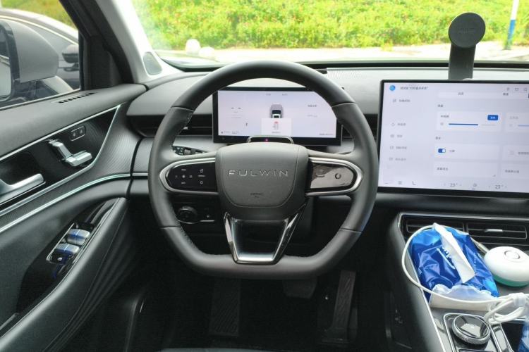 Used Chery Fengyun T9 2024 120 Long-Range Flagship Version 7 Seats Lithium Iron Phosphate Steering Wheel