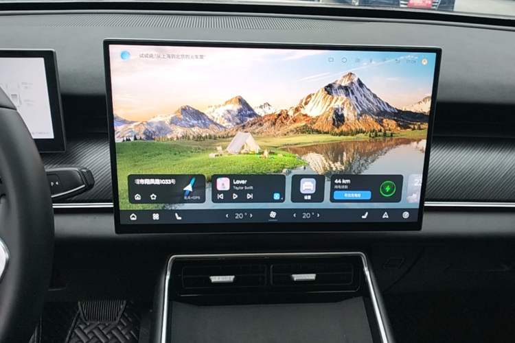 Used Chery Fengyun T9 2024 120 Long-Range Comfort Version 5-Seater with Ternary Lithium Battery Audio And AC Panel