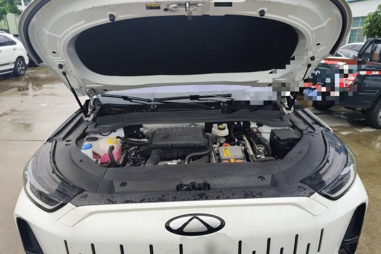 Used Chery Fengyun T9 2024 120 Long-Range Luxury Version 5 Seats Ternary Lithium Engine Bay