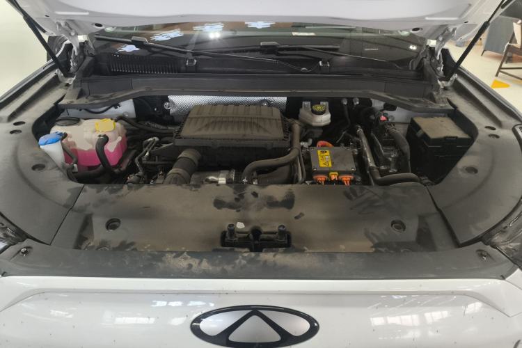 Used Chery Fengyun T9 2024 120 Long-Range Comfort Version 5-Seater with Ternary Lithium Battery Engine Bay