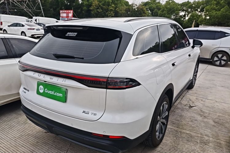 Used Chery Fengyun T9 2024 120 Long-Range Comfort Version 7-Seater Lithium-Ion Battery Rear Right 45 Deg
