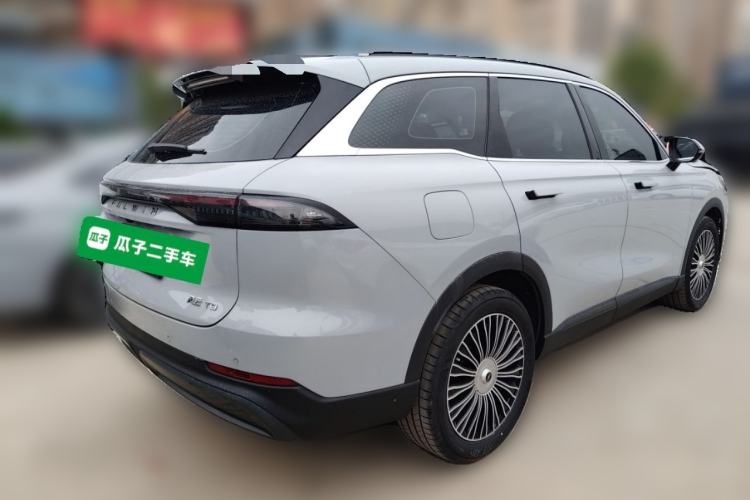 Used Chery Fengyun T9 2024 120 Long-Range Flagship Version 7 Seats Lithium Iron Phosphate Rear Right 45 Deg