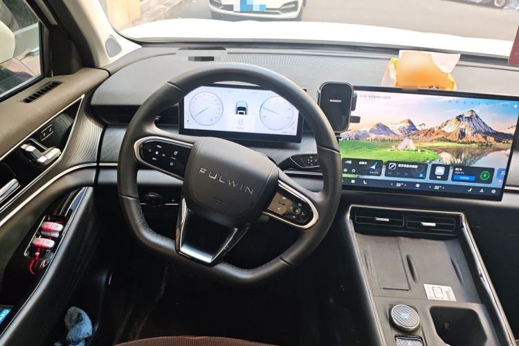 Used Chery Fengyun T9 2024 120 Long-Range Luxury Version 5 Seats Ternary Lithium Steering Wheel