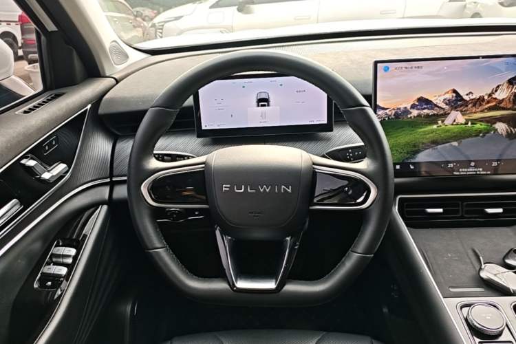 Used Chery Fengyun T9 2024 120 Long-Range Comfort Version 7-Seater Lithium-Ion Battery Steering Wheel