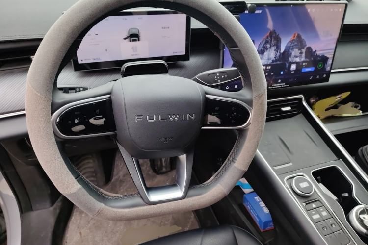 Used Chery Fengyun T9 2024 120 Long-Range Flagship Version 7 Seats Lithium Iron Phosphate Steering Wheel
